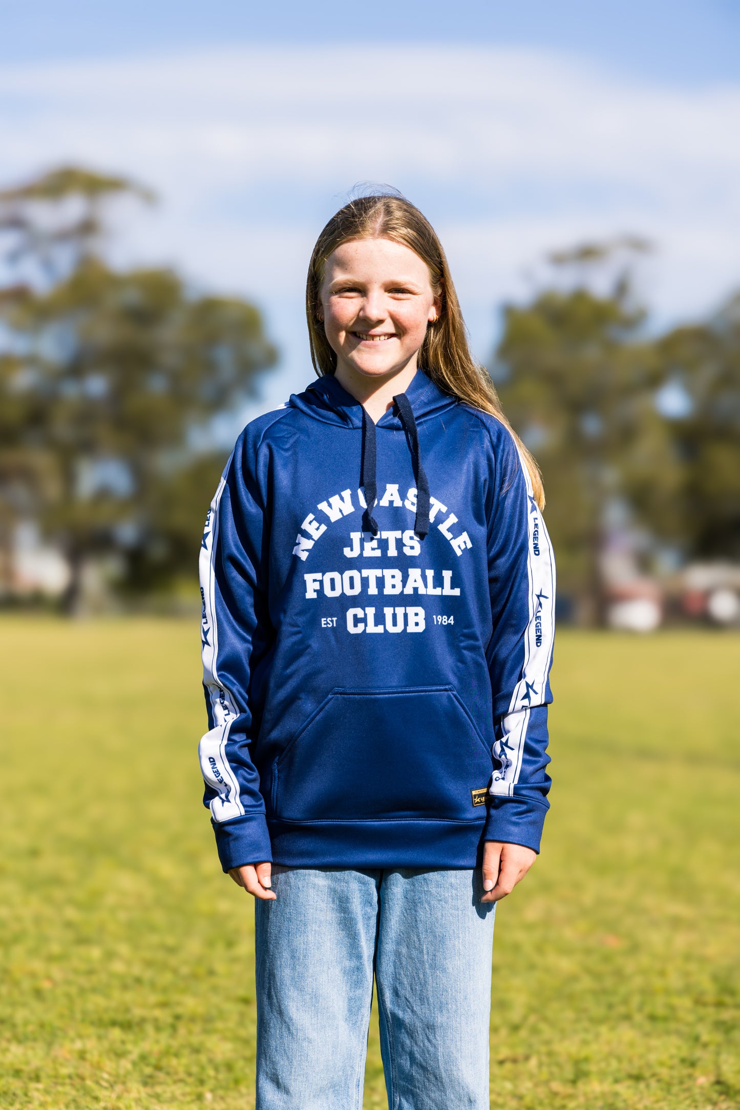 KIDS | Newcastle Jets Navy Hoodie