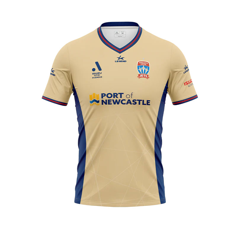 Newcastle Jets ALM 23/24 Home Jersey - MEMBERS ONLY PROMO (Personalized Jersey)