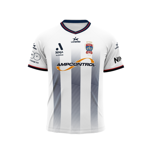 (PRE-ORDER) LADIES | Newcastle Jets 24/25 Ninja A-League Women’s Alternative Jersey White