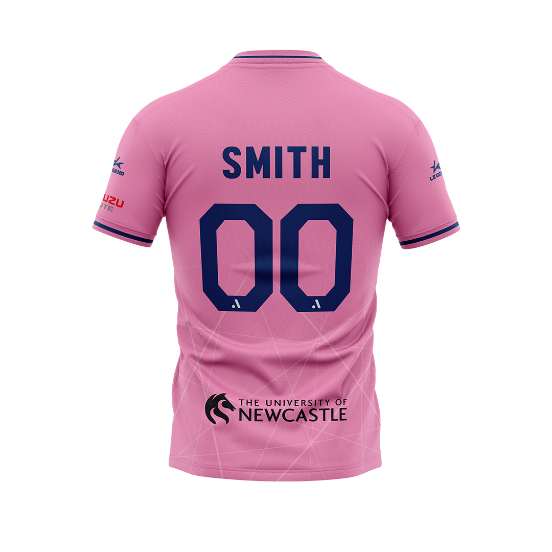 Newcastle Jets ALM 23/24 Pink GK Jersey - MEMBERS ONLY PROMO (Personalized Jersey)