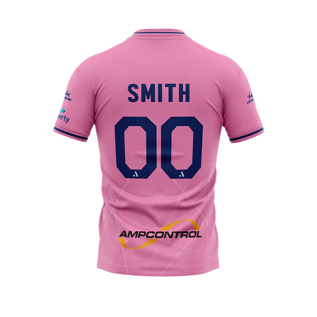 LADIES | Newcastle Jets ALW 23/24 Ladies Pink GK Jersey - MEMBERS ONLY PROMO (Personalized Jersey)