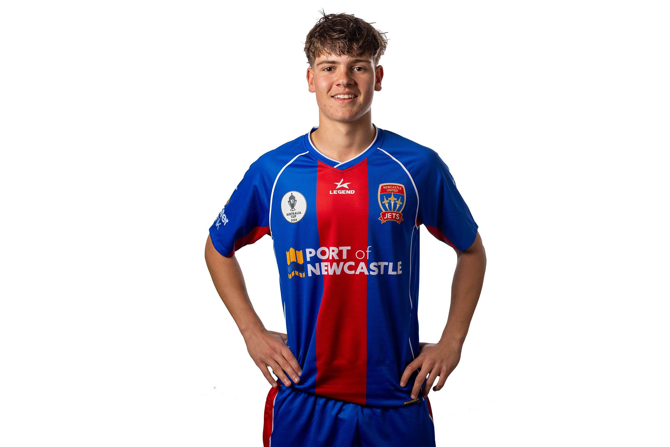 Newcastle Jets 2024 Authentic AUS CUP Jersey 24 25