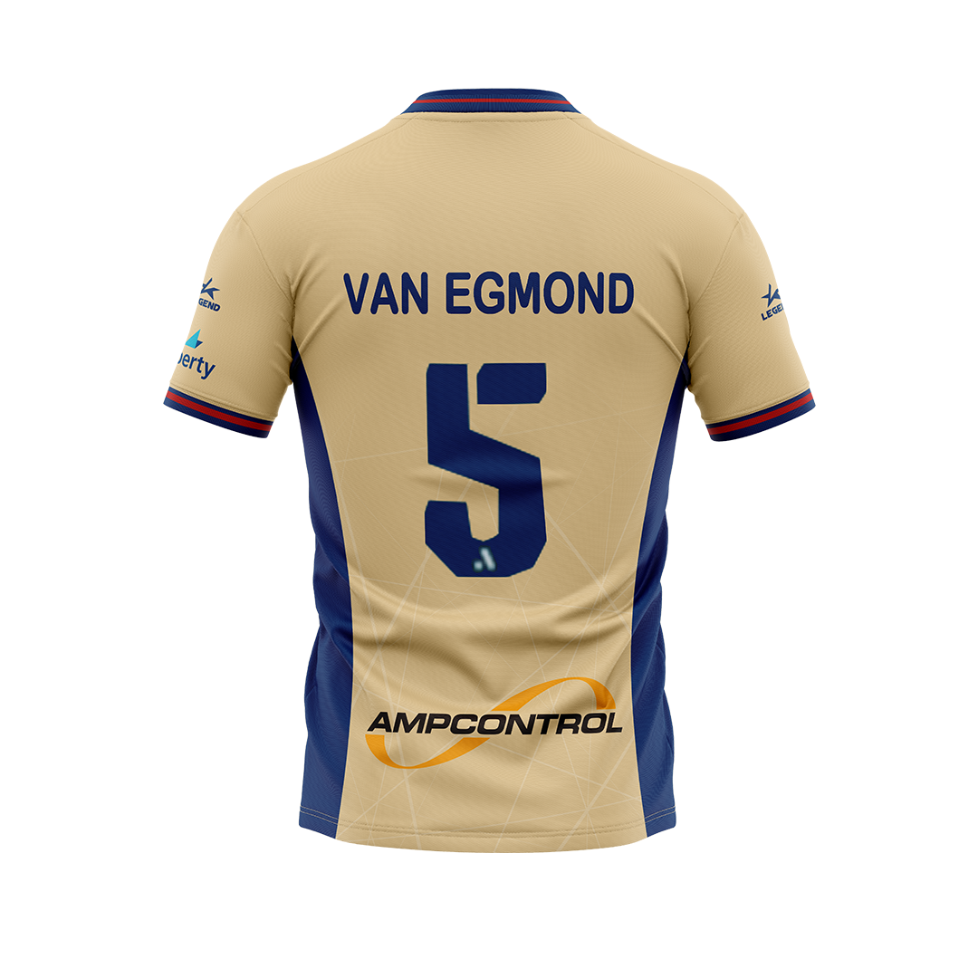 YOUTH | PERSONALISED VAN EGMOND 23/ 24 Liberty A-League Home Jersey