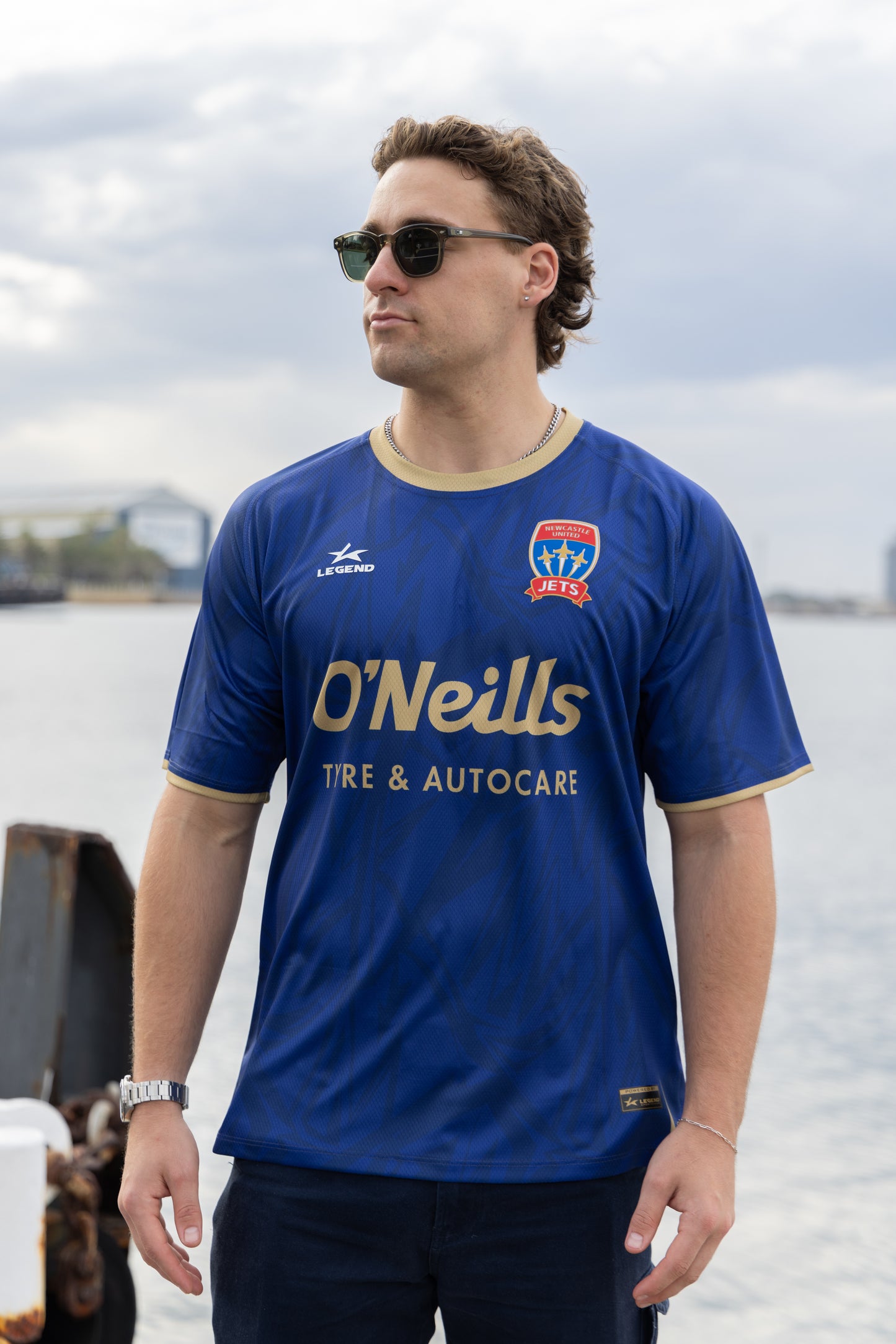 Newcastle Jets 24/25 Players Training Tee