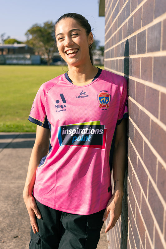 LADIES | Newcastle Jets 24/25 Ninja A-League Women’s Pink GK Jersey