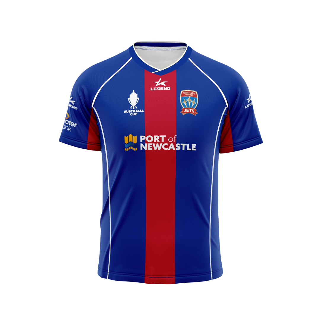 KIDS | Newcastle Jets 2024 Authentic AUS CUP Jersey 24-25