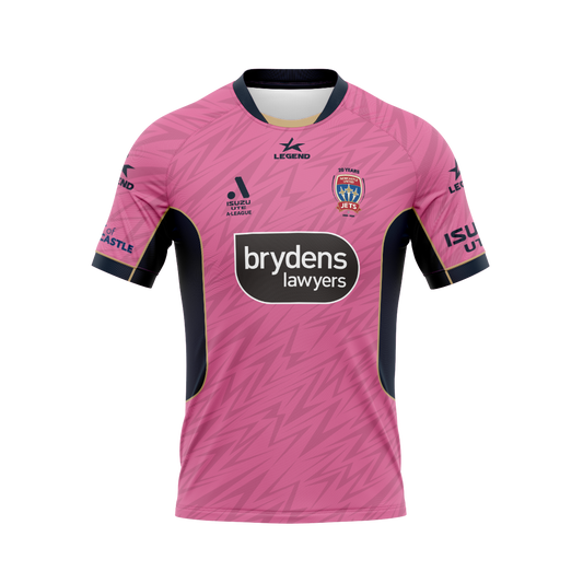 Newcastle Jets 24/25 Isuzu Ute A-League Men’s GK Pink Jersey