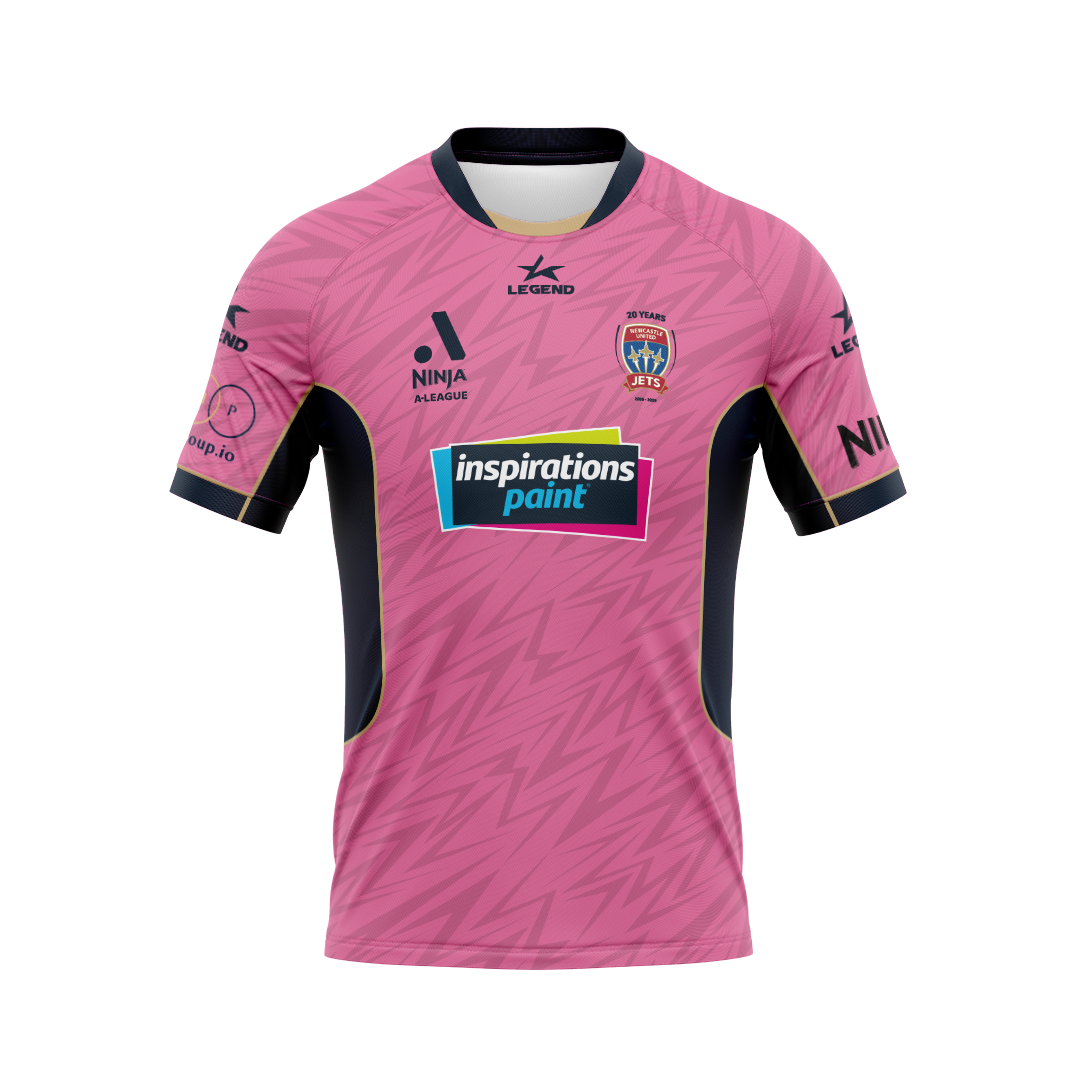 LADIES | Newcastle Jets 24/25 Ninja A-League Women’s Pink GK Jersey