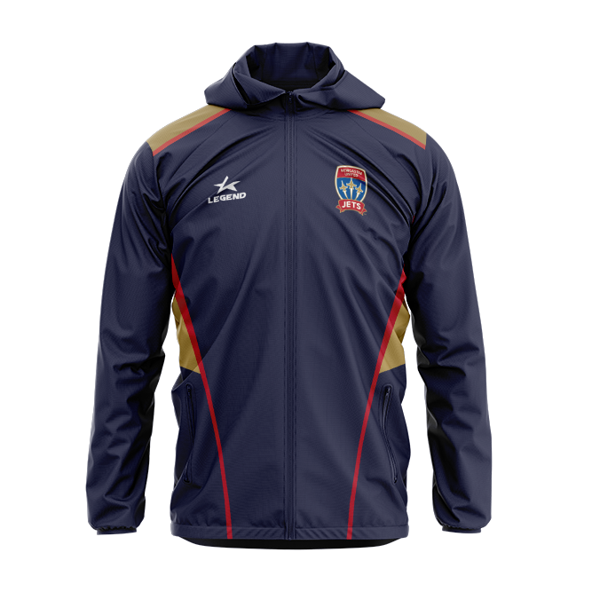 Newcastle Jets 24/25 Players Spray Jacket