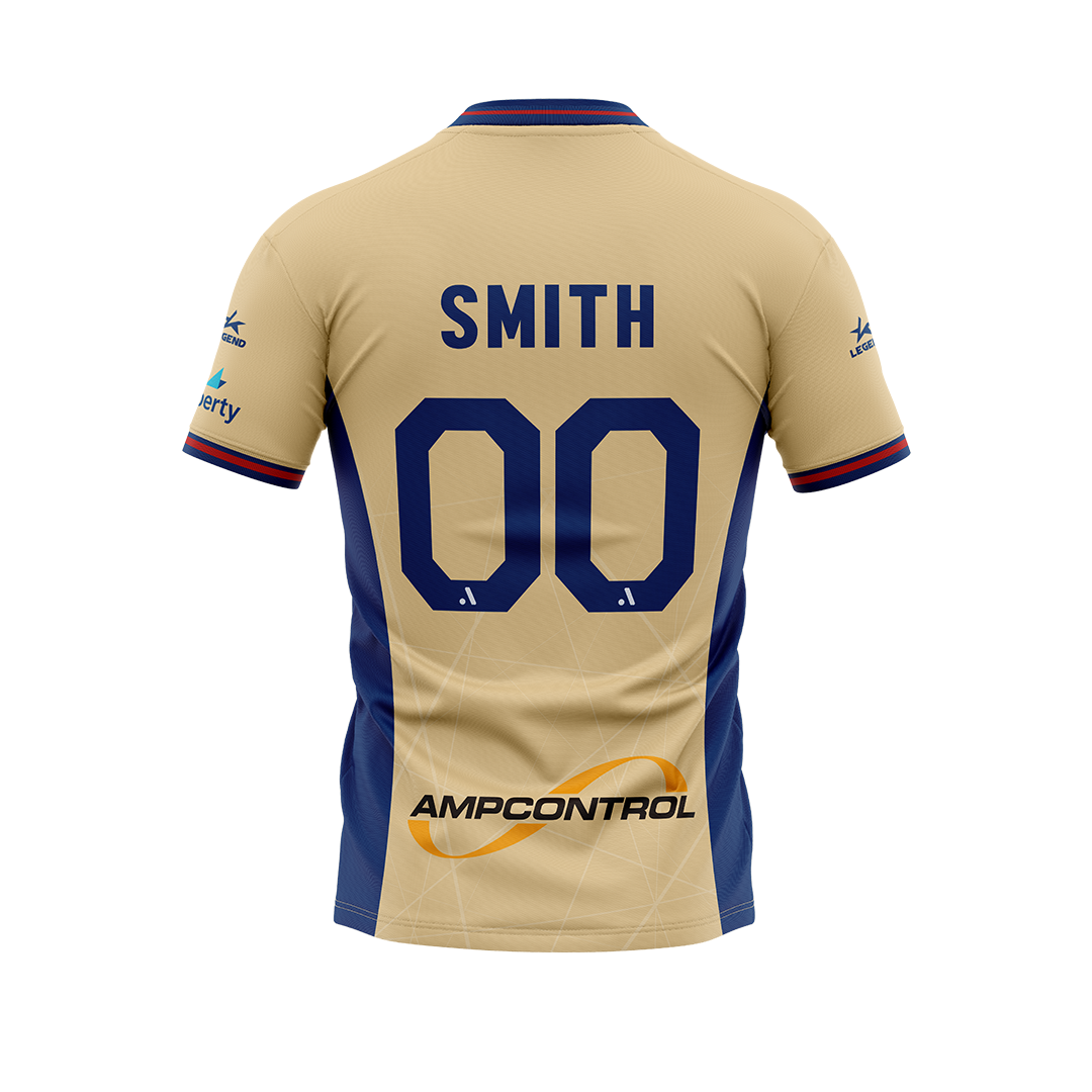 KIDS | Newcastle Jets ALM 23/24 Home Jersey (Port of Newcastle) - MEMBERS ONLY PROMO (Personalized Jersey)