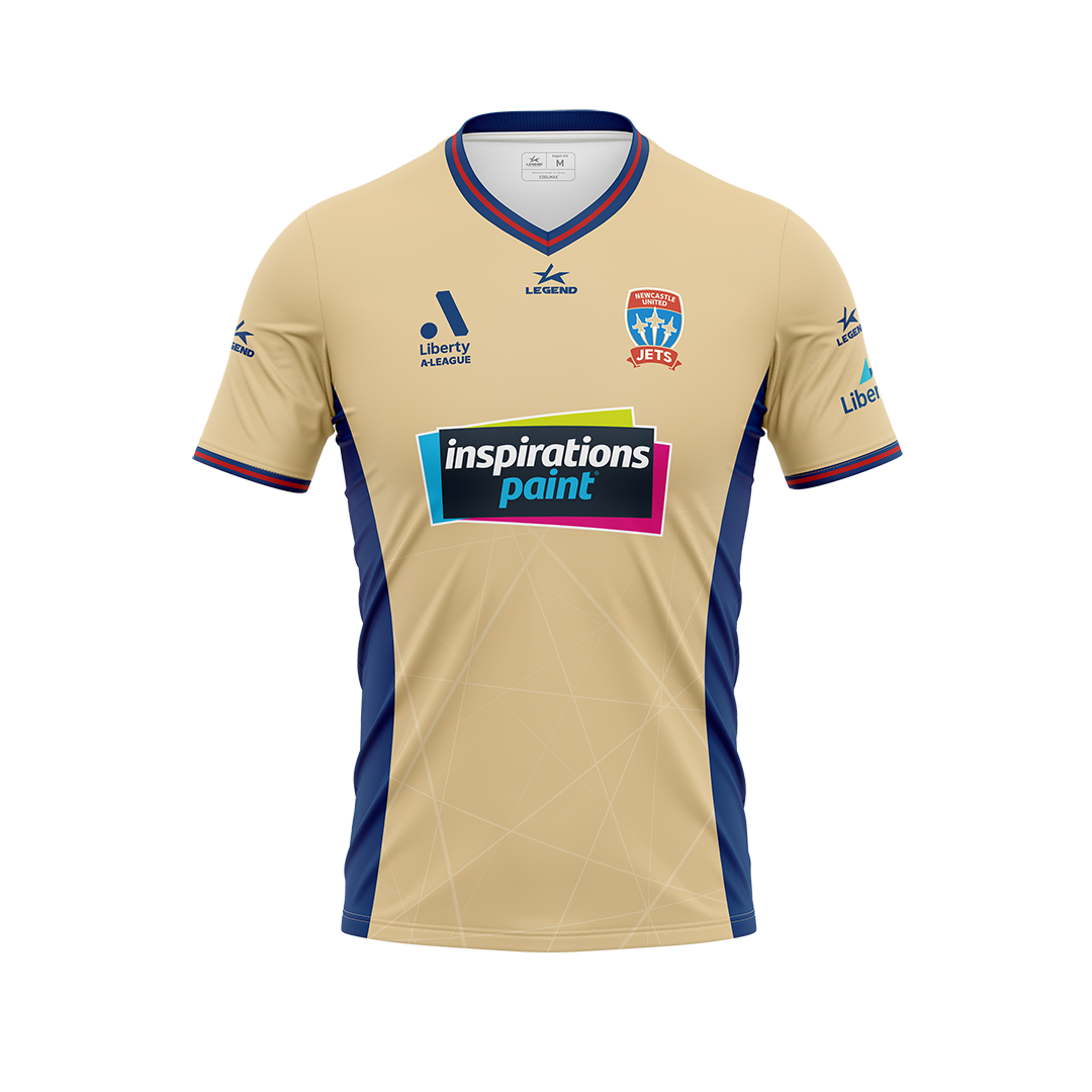 KIDS | Newcastle Jets ALW 23/24 Home Jersey (Inspirations Paint) - MEMBERS ONLY PROMO (Personalized Jersey)