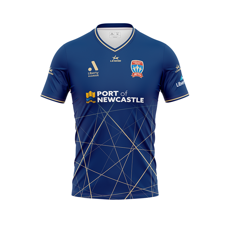 LADIES | Newcastle Jets ALW 23/24 Ladies Away Jersey - with Personalized Number