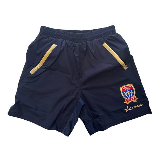 Newcastle Jets 22/23 Black Coaches Shorts