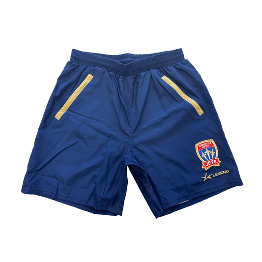 Newcastle Jets 22/23 Navy Players Shorts